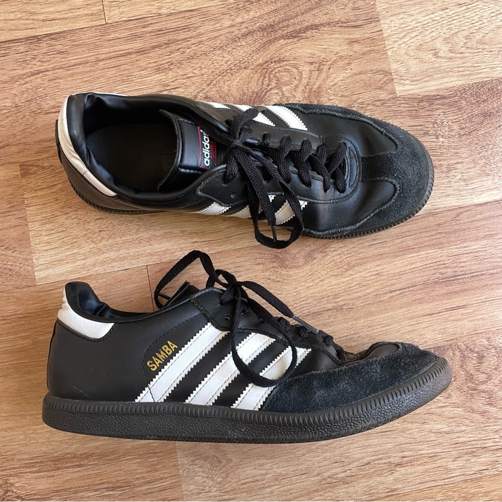 Adidas Samba Black and White Men's Shoes